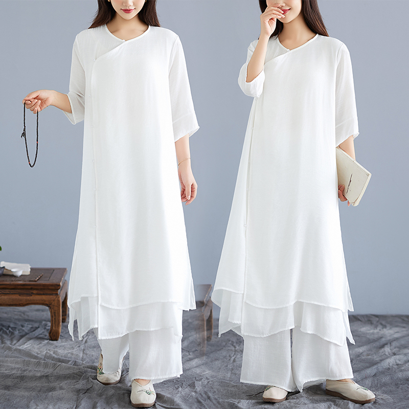 Ethnic Fashion Meaning - Sweet Ethnic Style Tea Clothes Set