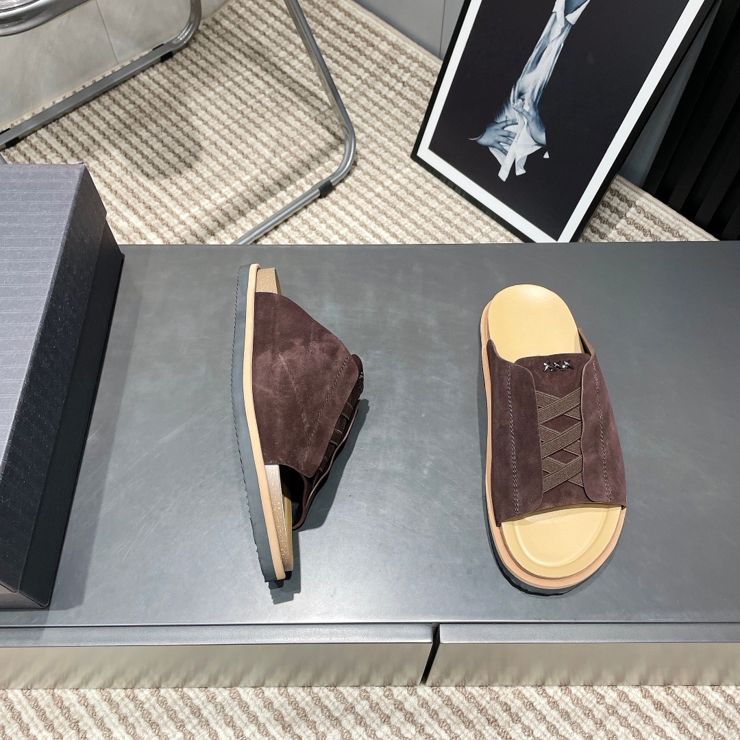 Ethnic Fashion House - Luxury Brand Leather Slippers Handmade Men's