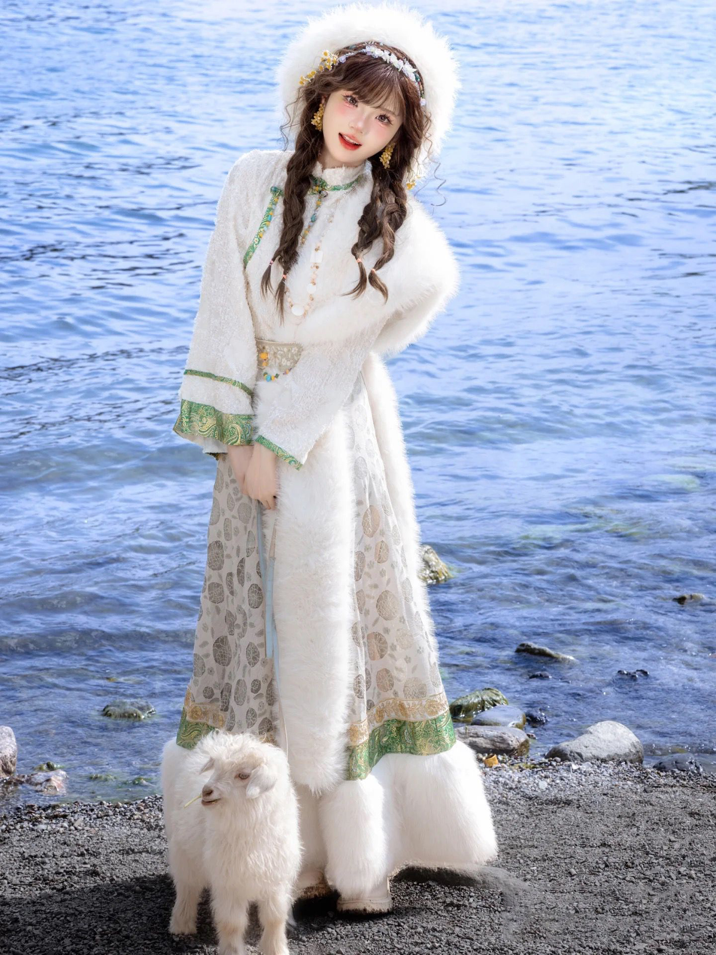Ethnic Fashion Photography - Tibetan Costume Photography Clothing Travel Shoot