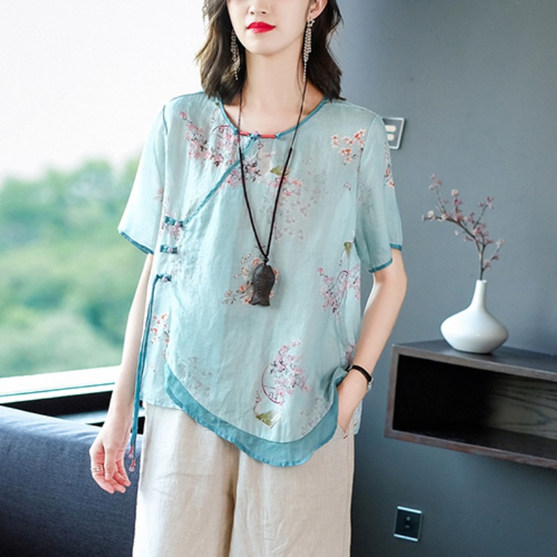 Elegant round Neck Women's T-s - огляд і ціна Ethnic Fashion Brands