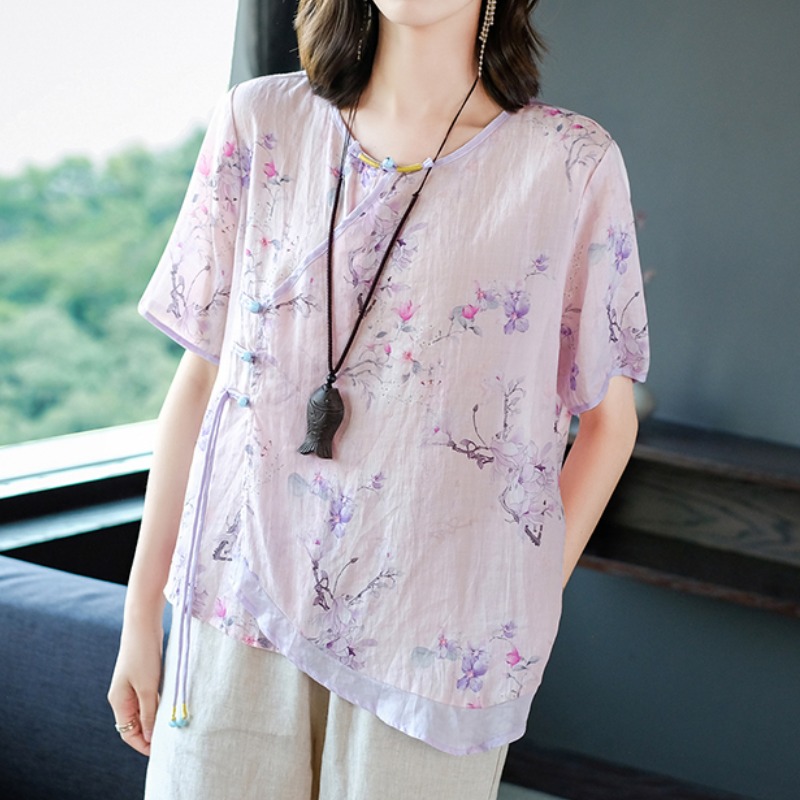 Elegant round Neck Women's T-s - огляд і ціна Ethnic Fashion Brands