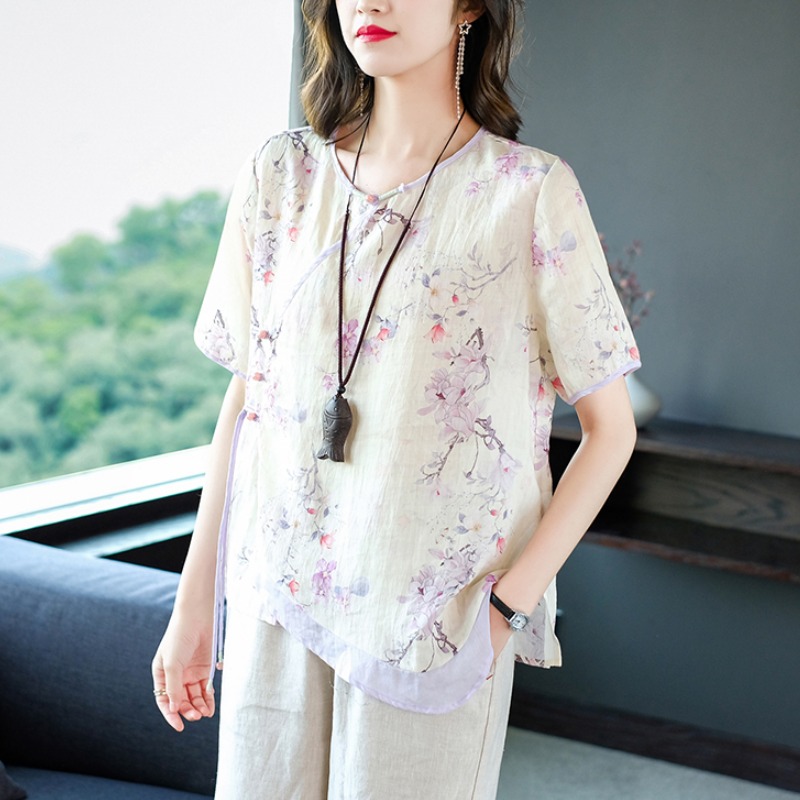 Elegant round Neck Women's T-s - огляд і ціна Ethnic Fashion Brands