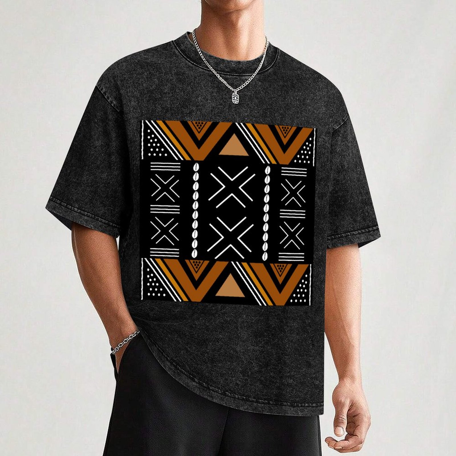 African Mud Cloth Bogolan Desi - огляд і ціна Mudcloth Print Top