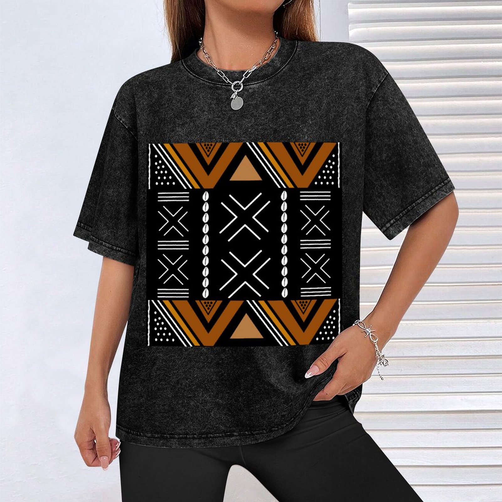 African Mud Cloth Bogolan Desi - огляд і ціна Mudcloth Print Top