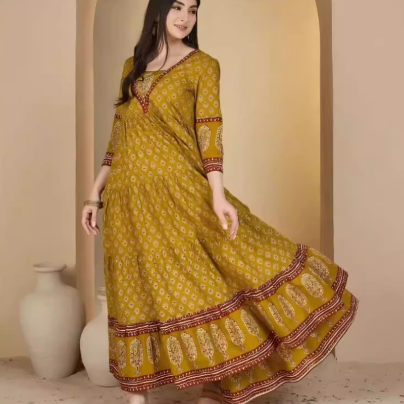 Indian Traditional Thin Cotton - огляд і ціна Fashion Ethnic Indian Clothing