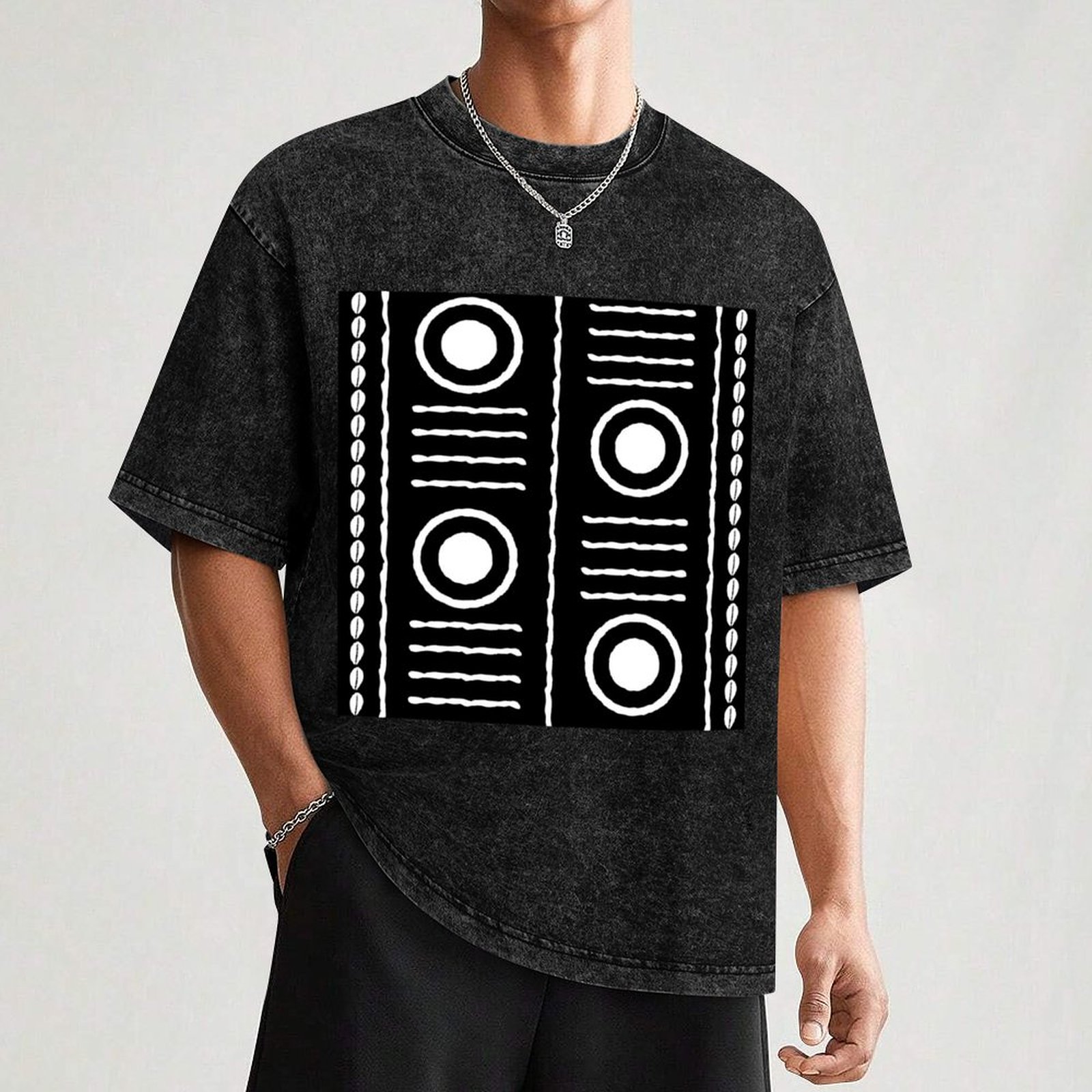 Traditional African Mud Cloth  - огляд і ціна Mudcloth Print Top