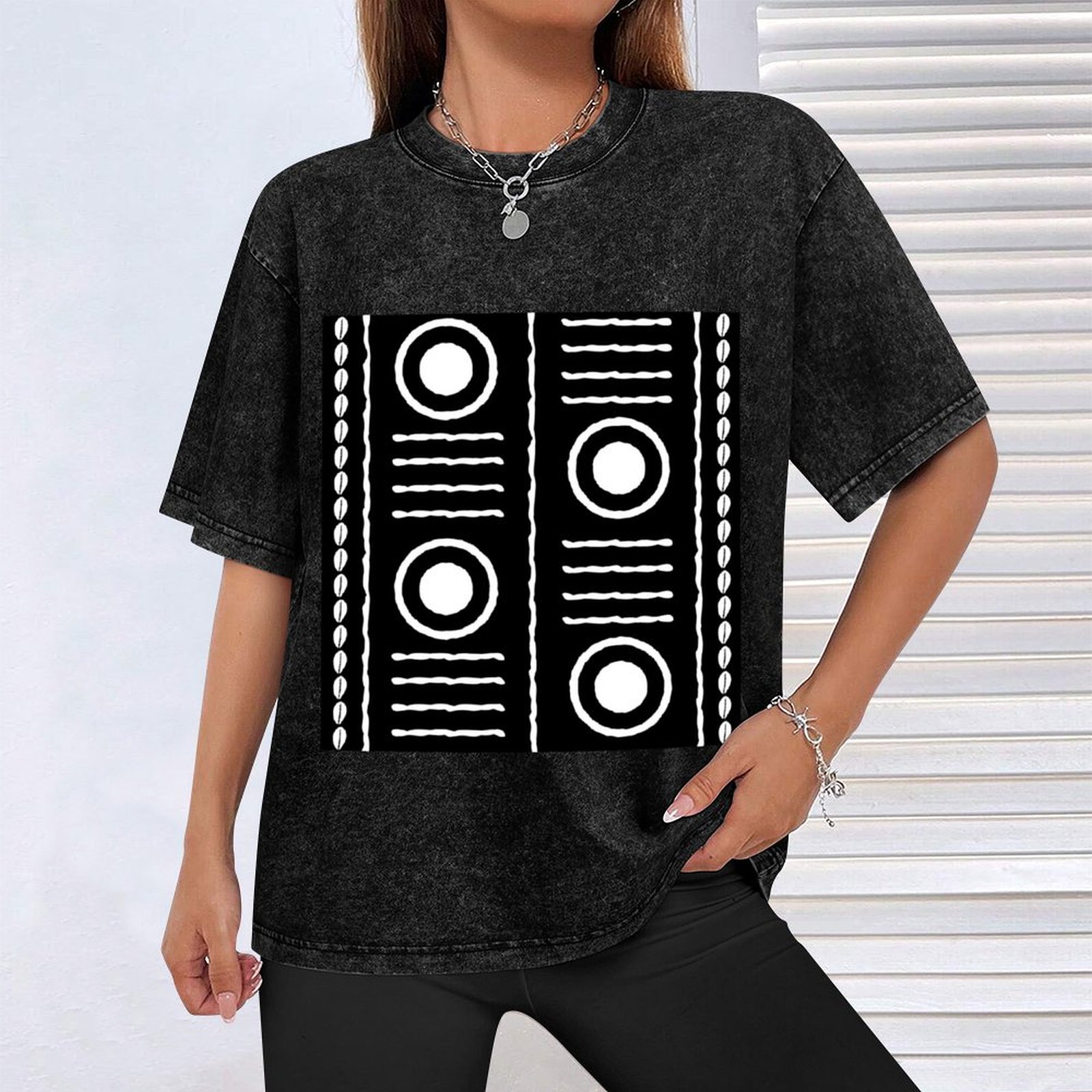 Traditional African Mud Cloth  - огляд і ціна Mudcloth Print Top