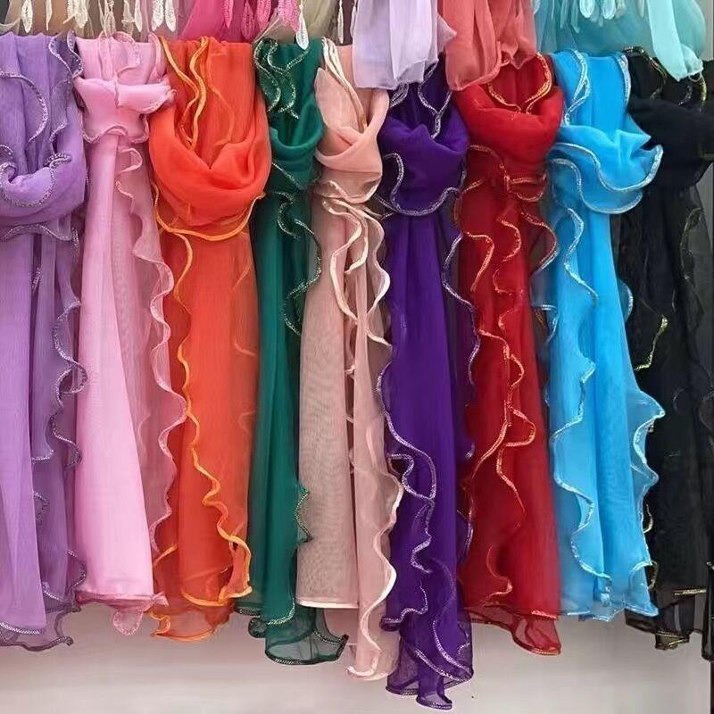 New Solid Color Golden Ruffle  - огляд і ціна Ethnic Fashion House