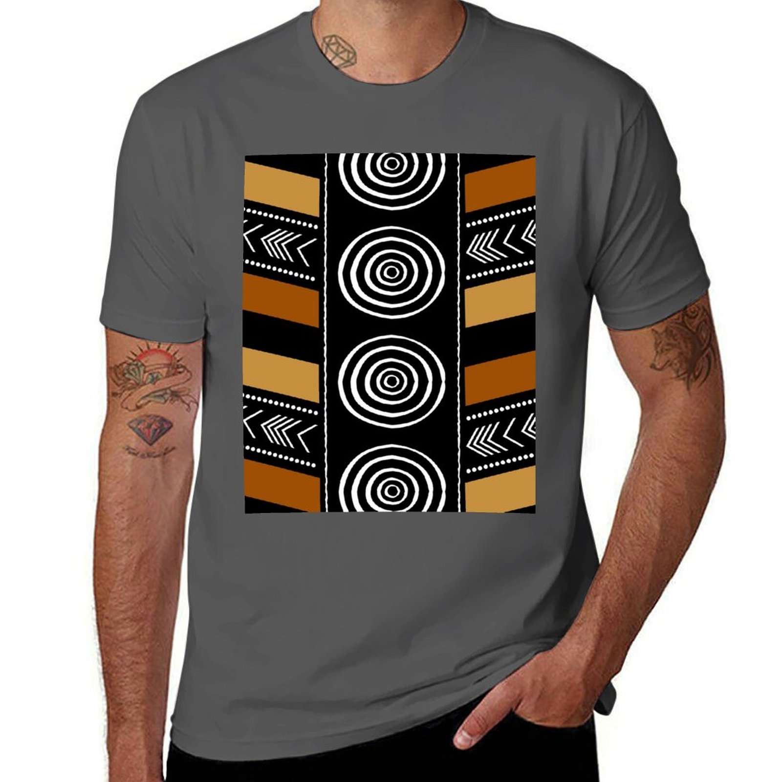 Artistry Mud Cloth African Art - огляд і ціна Mudcloth Print Top