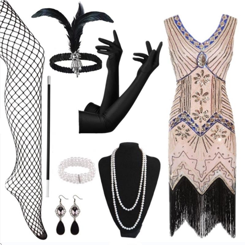 Beaded Tassel Sequin Dress Lat - огляд і ціна Ethnic Fashion Brands