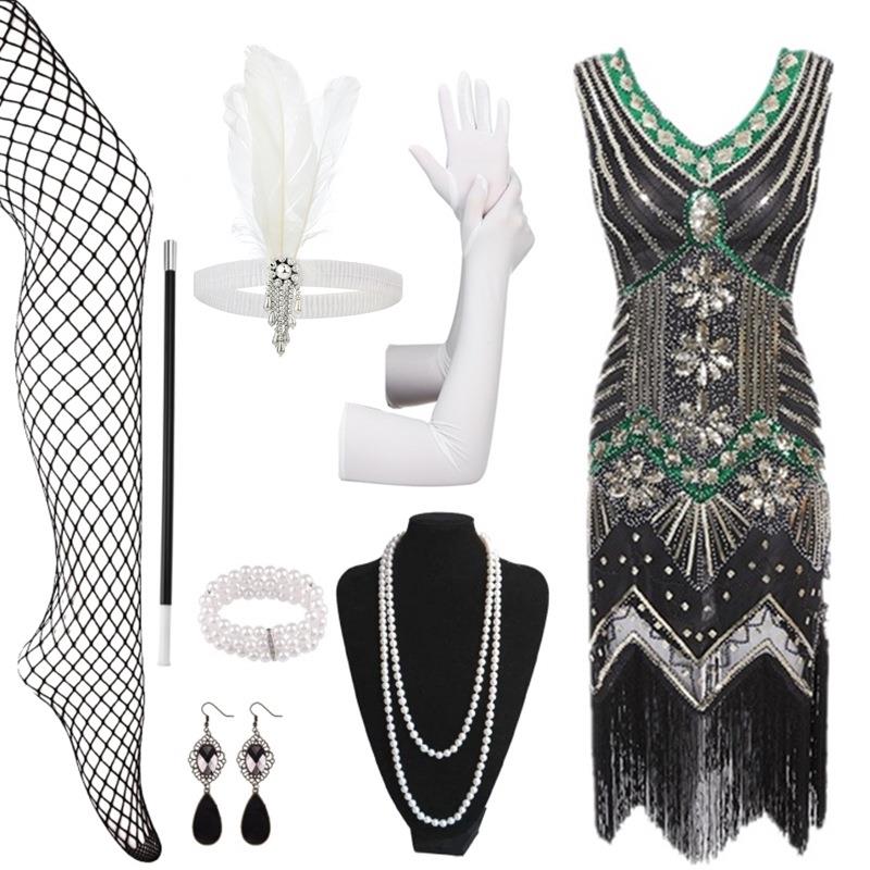 Beaded Tassel Sequin Dress Lat - огляд і ціна Ethnic Fashion Brands