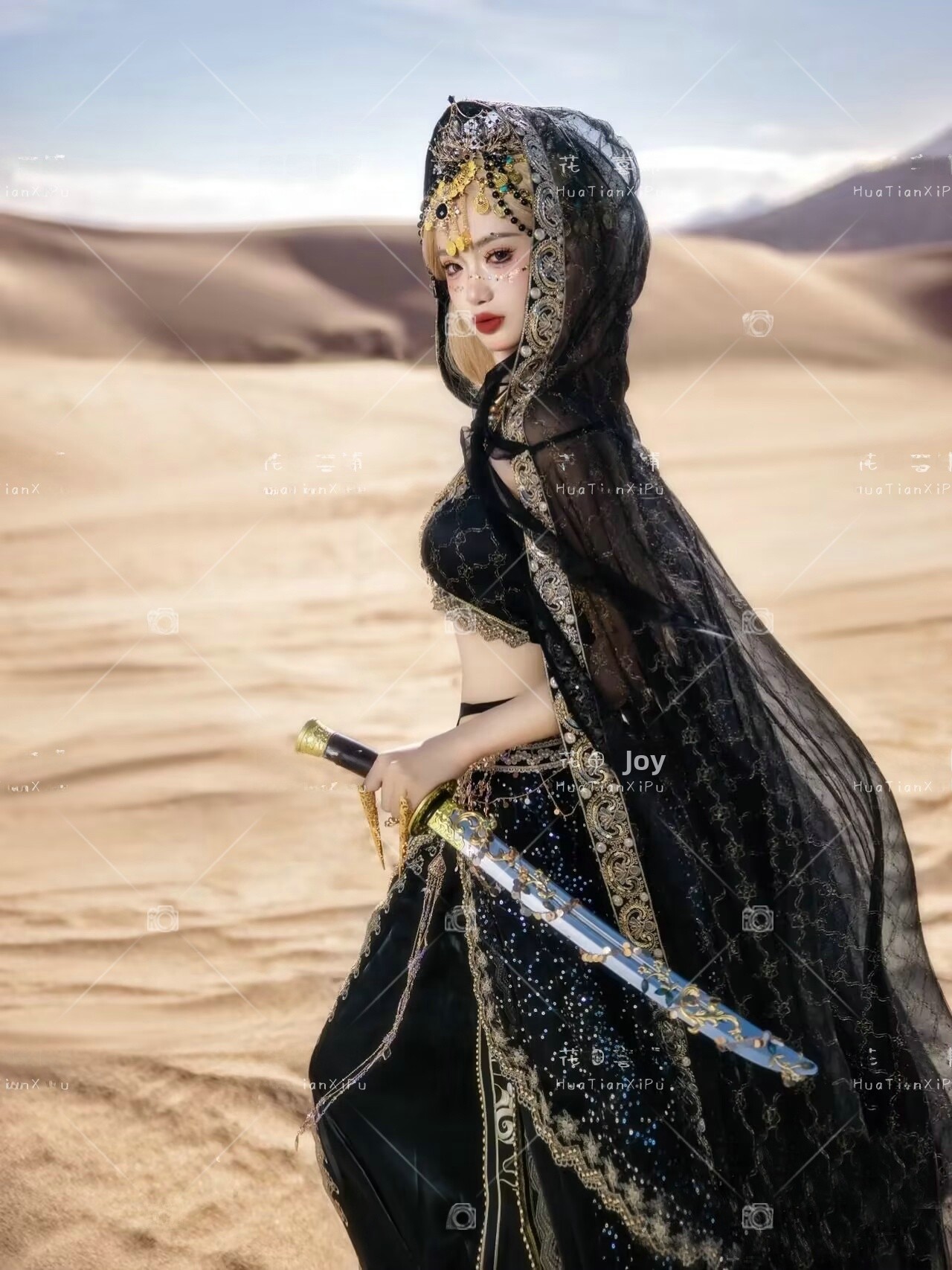 Exotic Style Dunhuang Flying   - огляд і ціна Ethnic Fashion Photography