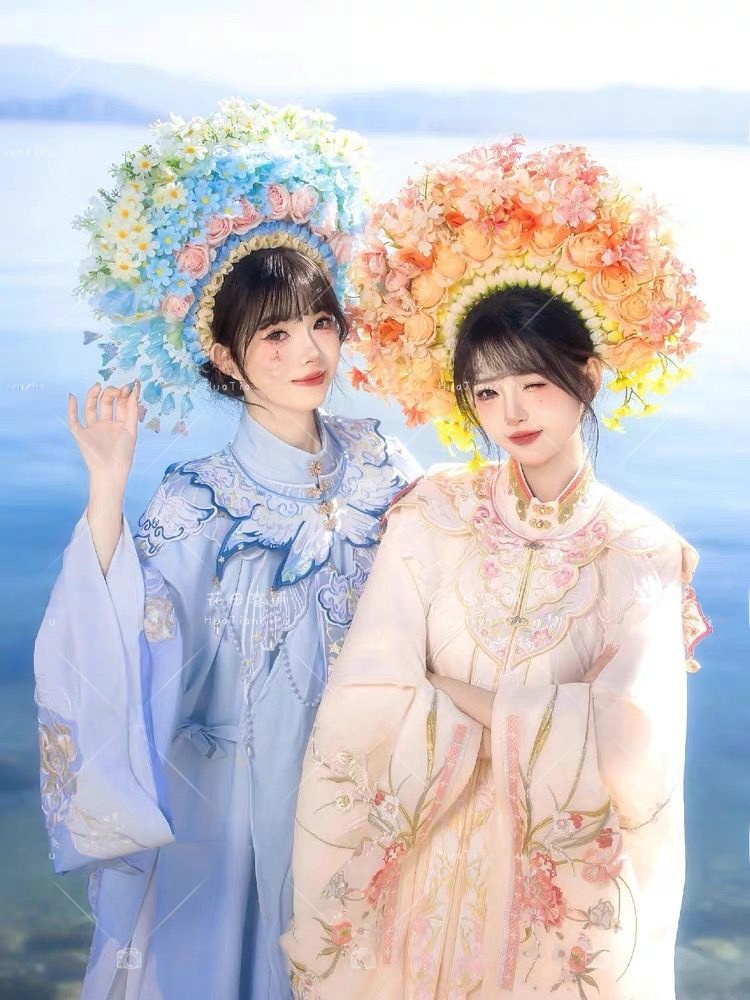 Xunpu Girl's Ming Dynasty Hanf - огляд і ціна Ethnic Fashion Photography