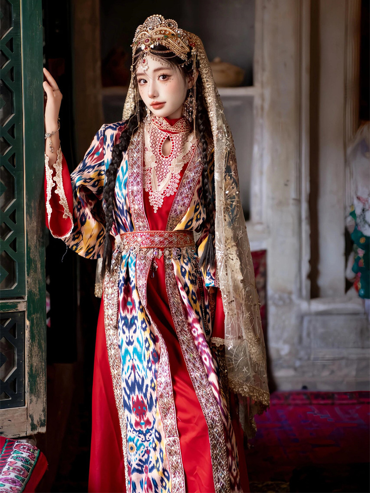 Princess Style Xinjiang Uygur  - огляд і ціна Ethnic Fashion Photography