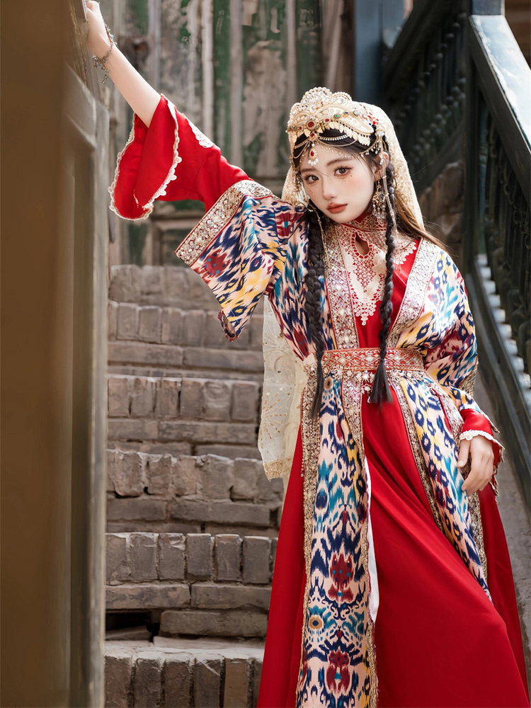 Princess Style Xinjiang Uygur  - огляд і ціна Ethnic Fashion Photography