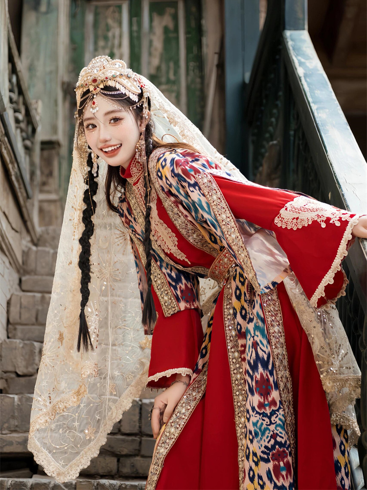 Princess Style Xinjiang Uygur  - огляд і ціна Ethnic Fashion Photography