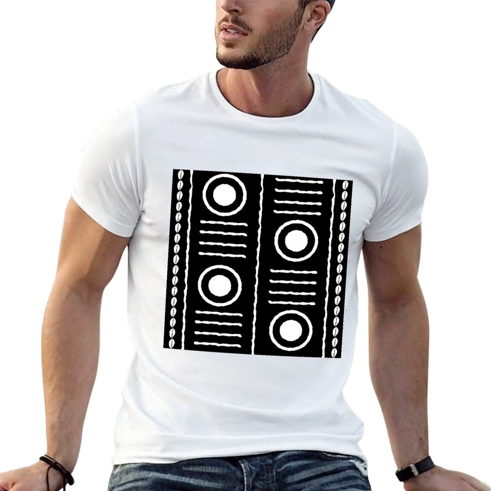 Traditional African Mud Cloth  - огляд і ціна Mudcloth Print Top
