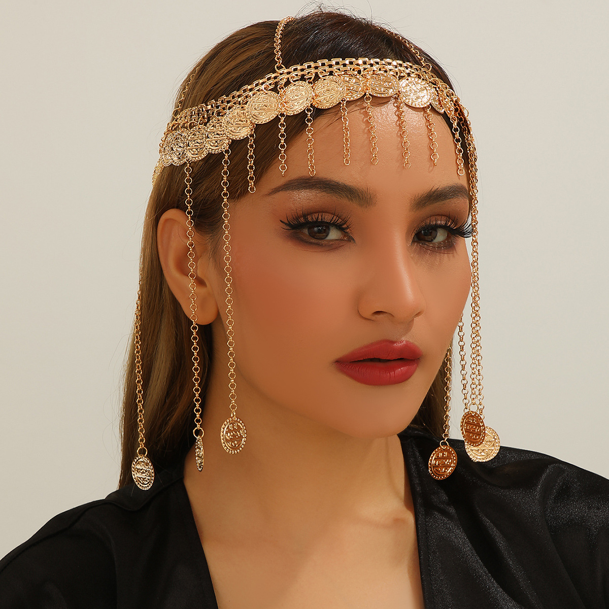 Indian Head Chain Jewelry Gold - огляд і ціна Fashion Ethnic Indian Clothing
