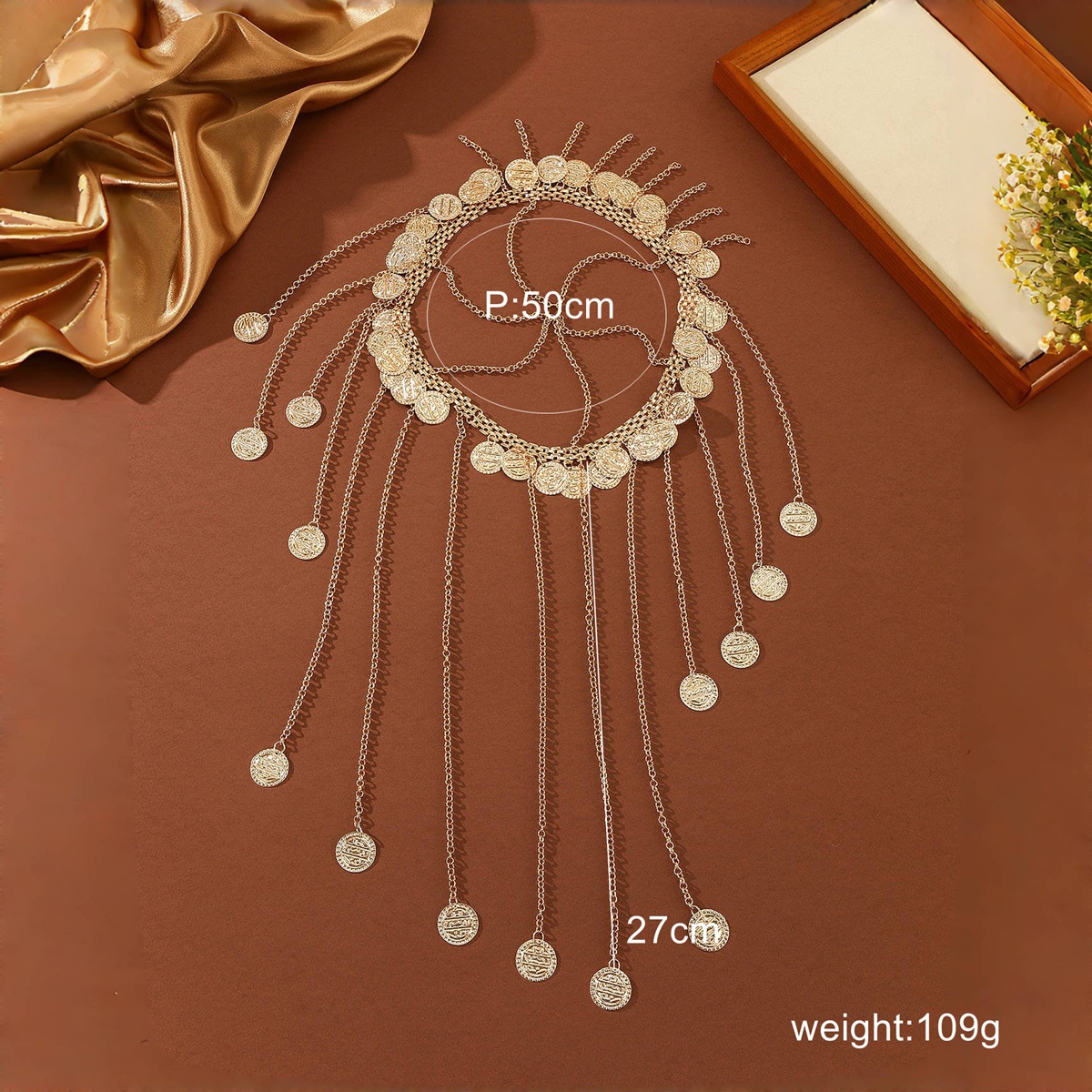 Indian Head Chain Jewelry Gold - огляд і ціна Fashion Ethnic Indian Clothing