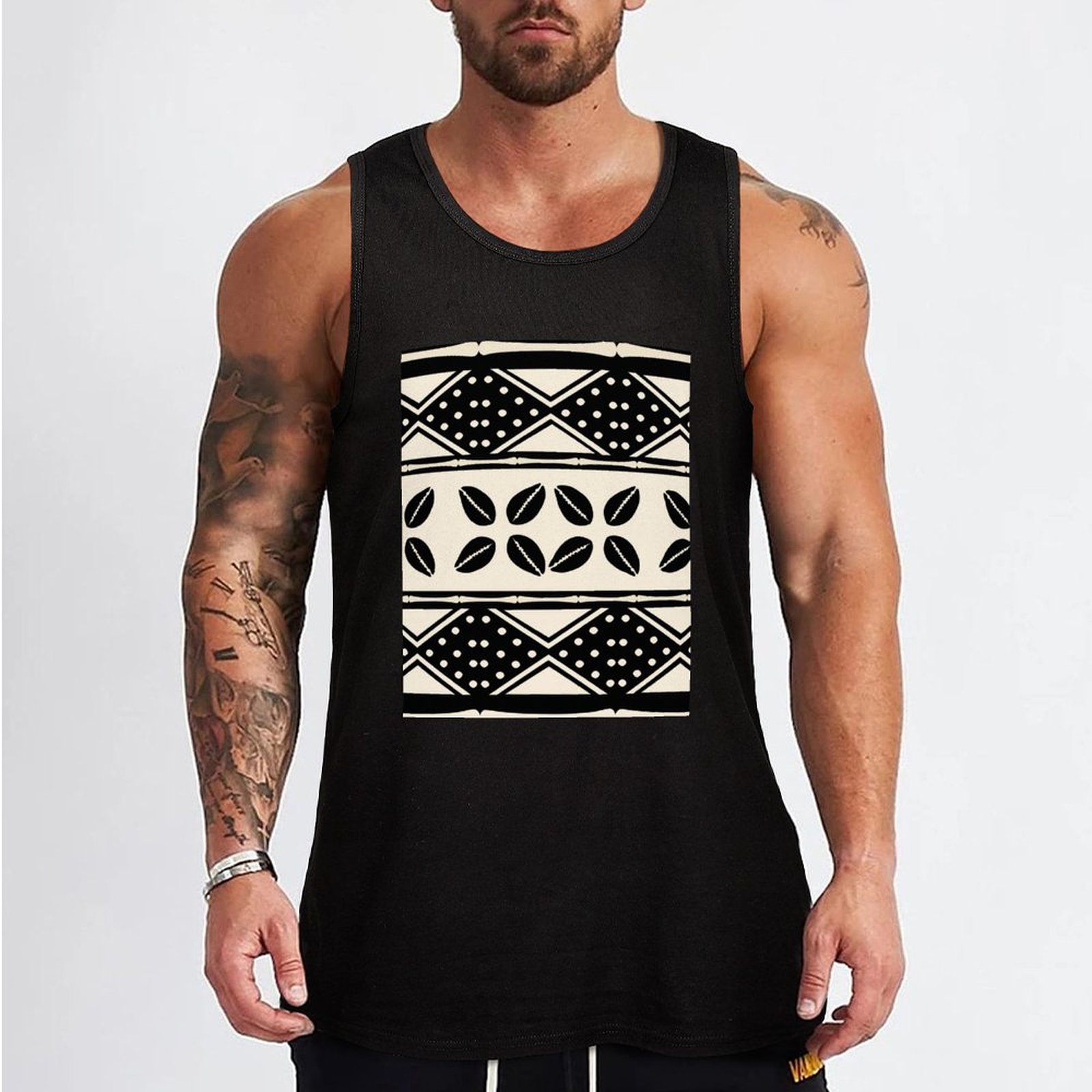 African abstract mud cloth pat - огляд і ціна Mudcloth Print Top