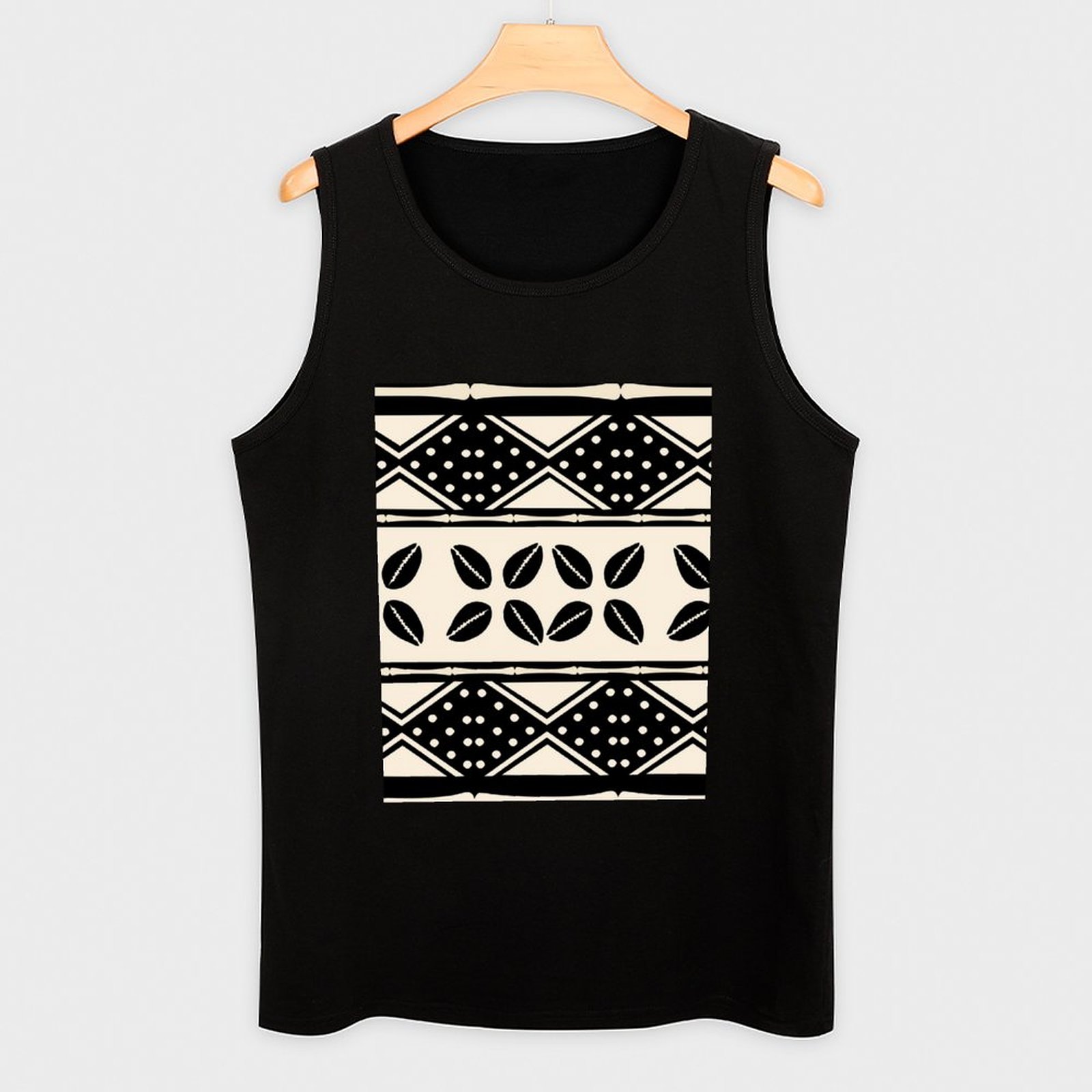 African abstract mud cloth pat - огляд і ціна Mudcloth Print Top