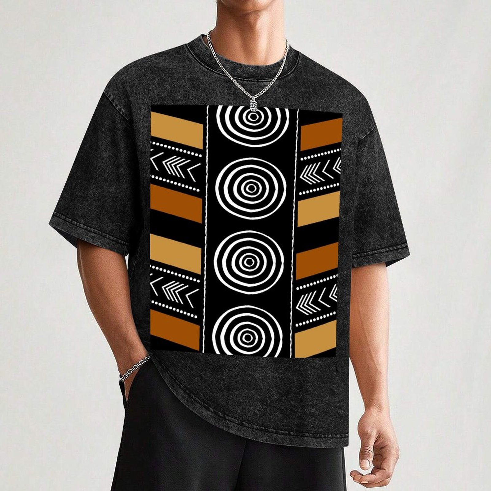 African Mud Cloth Artistry Art - огляд і ціна Mudcloth Print Top