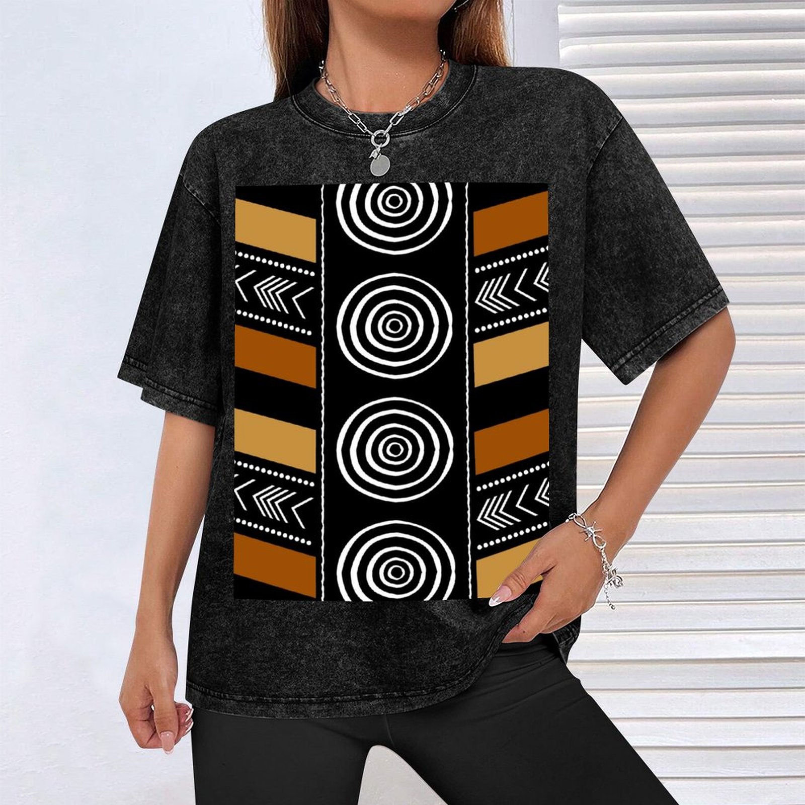 African Mud Cloth Artistry Art - огляд і ціна Mudcloth Print Top