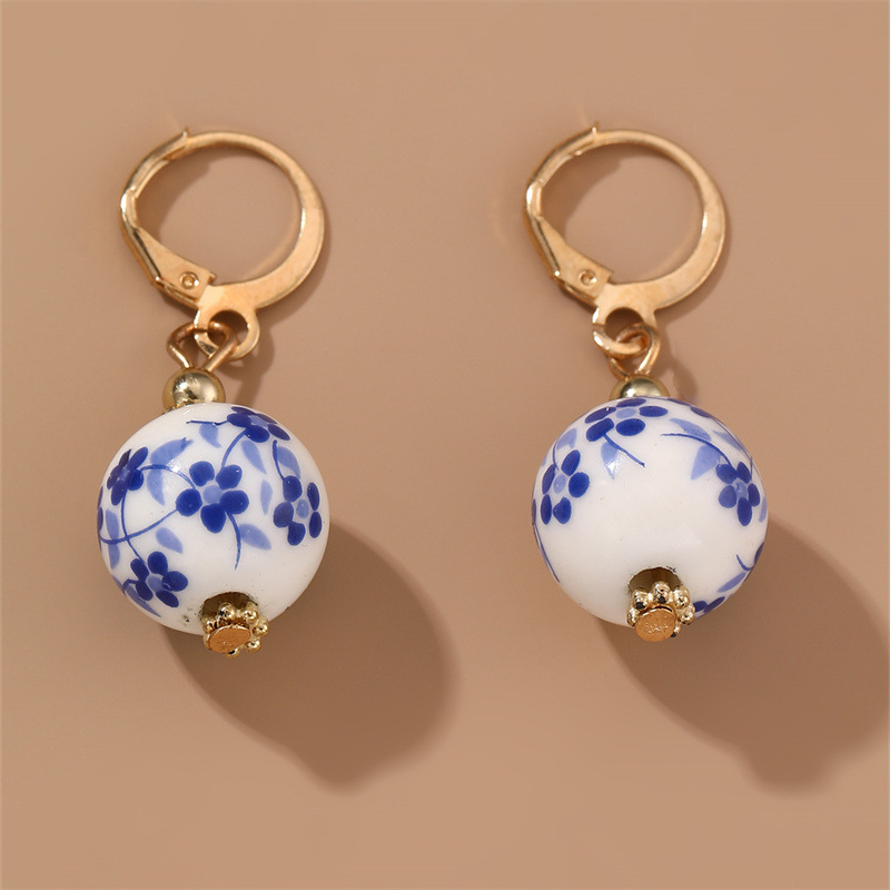 Retro New Chinese Ceramic Blue - огляд і ціна Ethnic Fashion Trend