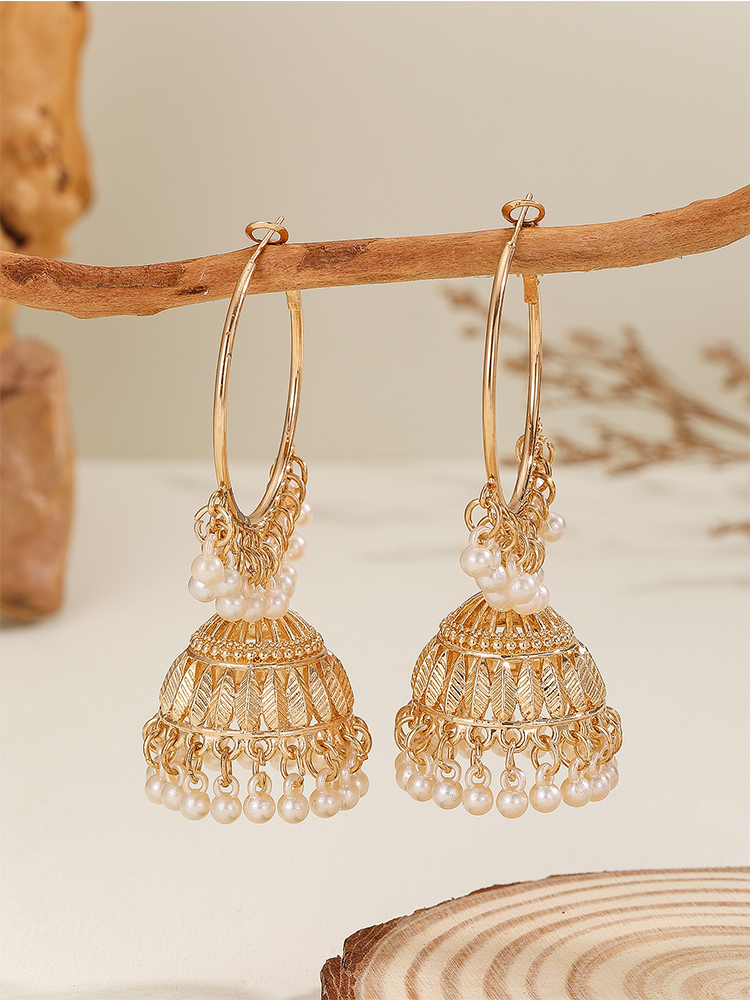 1 Pair of Fashionable Hoop Ear - огляд і ціна Ethnic Wear In Fashion