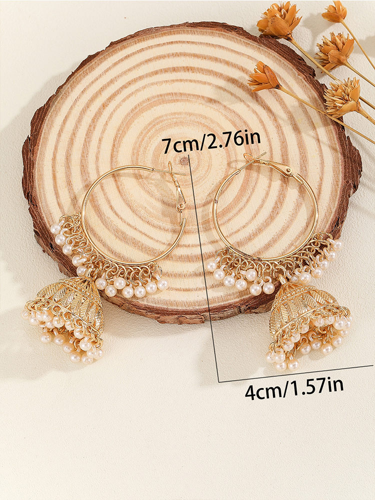 1 Pair of Fashionable Hoop Ear - огляд і ціна Ethnic Wear In Fashion