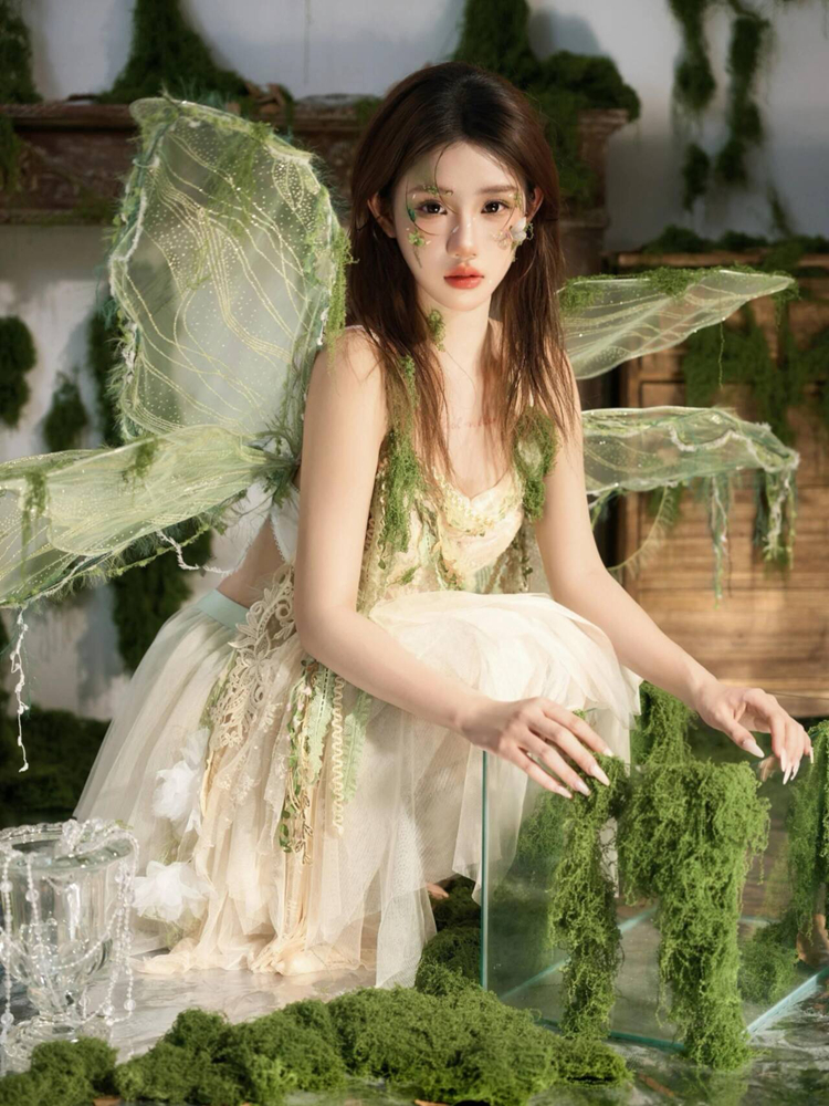 2026 New Goddess Strap Dress F - огляд і ціна Ethnic Fashion Photography