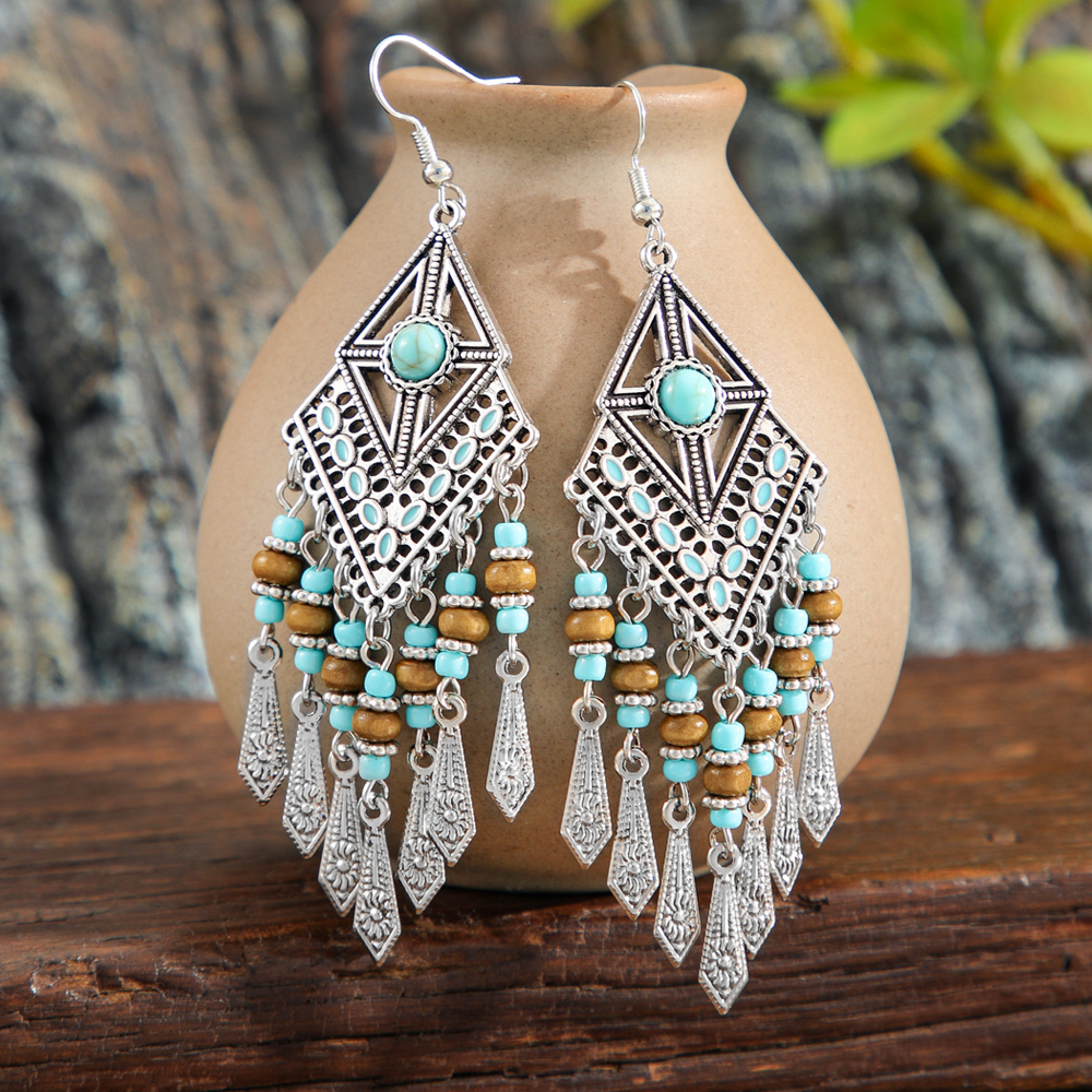Ethnic Style Dangle Earrings F - огляд і ціна Ethnic Wear In Fashion